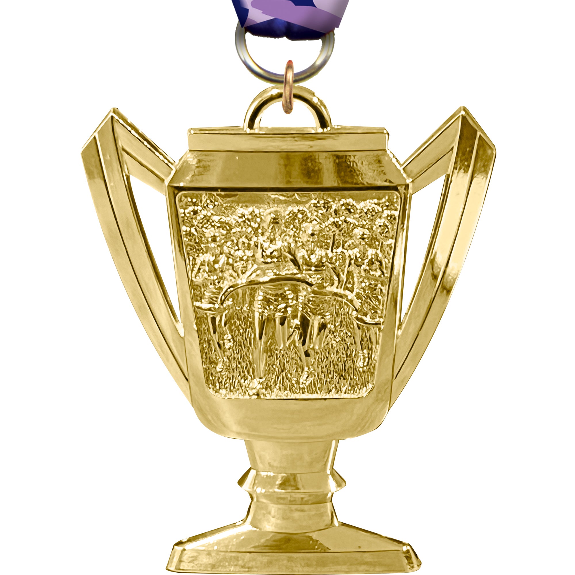 Cross Country Bright Gold Trophy Cup Medal [MTM27-CC] – Trophy Depot