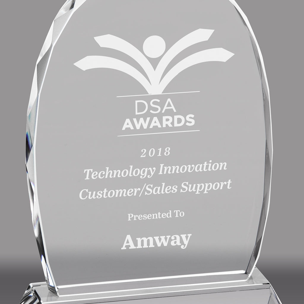Optical Crystal Oval Awards