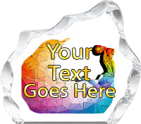 Custom Clear Acrylic Iceberg Award [AIB5C-FC]