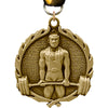 1.75 inch Weightlifting Wreath Medal [MP18-WL]