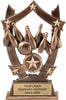 Bowling Arch Resin Trophy - 6.25