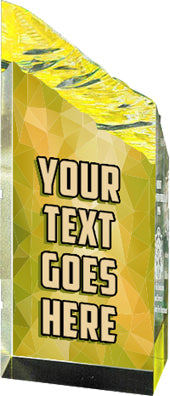 Custom Acrylic Glacier Tower Gold [AMDT701G-FC]