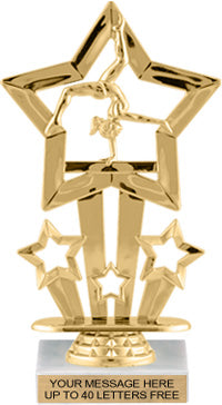 Gymnastics Female Shooting Star Trophy [TC7S-GF]