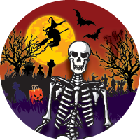 Halloween- Skeleton Insert [TD-1245]