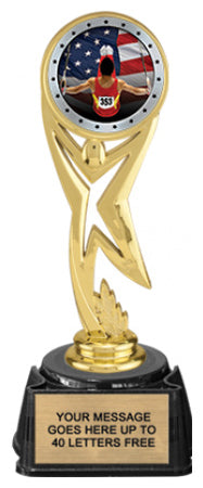 Star Victory Color Insert Trophy on Synthetic Regal Base [TRGi-J756]