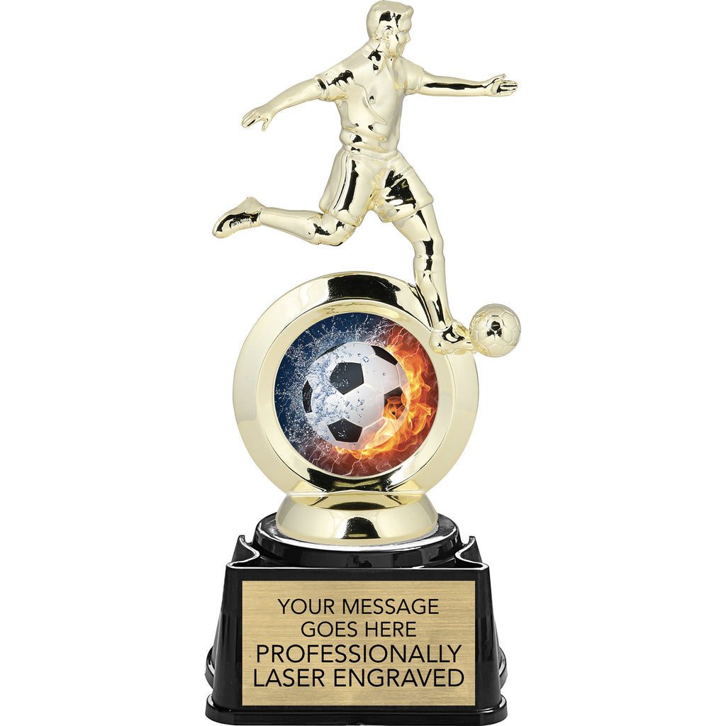 Soccer Male All-Star Insert Trophy - 8.5 inch [TR57i-SCM]