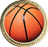 Basketball Round Insert Pin [P78RI-BK1]