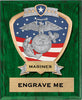 Marines Sport Legend Shield Plaque [P9RSLS-MRNS]
