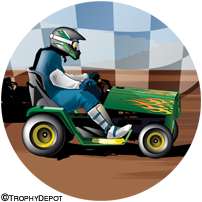 Lawnmower Racing Insert [TD-1462]