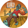 Basketball Zombie Basketball Insert [TD-3660]