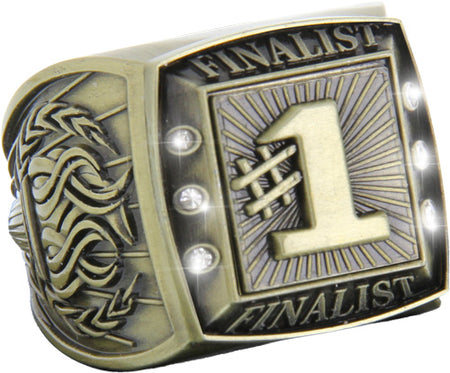 Finalist Championship Ring with Activity Insert- #1 Gold [RGSJ-G-FIN-1]