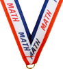 7/8 x 30 in. Math Neck Ribbon [NKRB-1030]