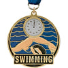 Swimming Enameled Medal [M2EP-SW]