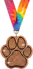 Glitter Paw Medal- Bronze [MGPAW3-B]