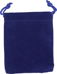 Blue Velvet Gift Pouch - Medium  [BVP3X4]