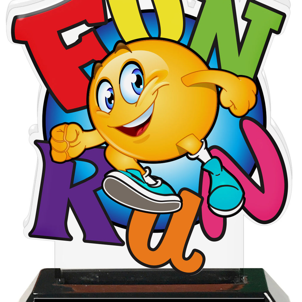 Fun Run Colorix-T Acrylic Trophies