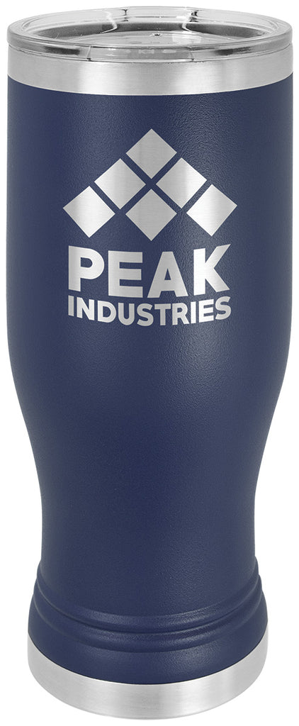 20 oz. Polar Camel Pilsner w/ Lid - Navy [PCJ9-81]