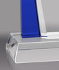 Bethesda Optical Crystal Award - Blue 8.5 inch [CPBETH8-BLU]