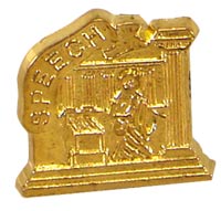 Speech Chenille Pin [PCH-39]