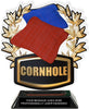 Cornhole Colorix-T Acrylic Trophy- 8.25 inch [TACR8-CRNHL-Q]