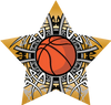 Basketball: Tribal Star Insert [ST-2959]