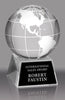 Optical Crystal Globe Award - 4.5 inch [CRG-140]