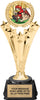5 Star Wreath Color Insert Trophy on Synthetic Regal Base [TRGi-M505]