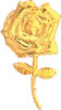 Gold Plated Pin- Rose [PRSE-52]