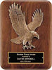 American Walnut Plaque with Large Eagle Casting 7