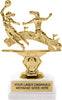 Soccer Stadium Sport Double Action Trophy - Female [TSSDA6-SCF]