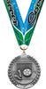 Soccer Medal- Silver [M201-SC-S]