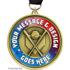 Custom 3 inch Eclipse Insert Medal - Baseball / Softball [MXEL1-BS]