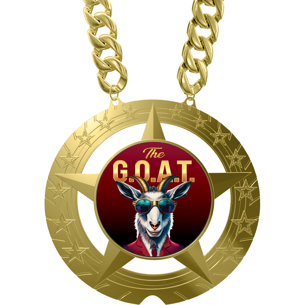 The G.O.A.T. 8 inch Super Star Champion Chain [CCSSTR-GOAT]