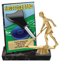 Shuffleboard Billboard Plaque [PBB6-SHFLBRD]