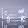 1 inch Thick Delivery Truck Acrylic Award - 7.5 inch [A1DTU7-Q]