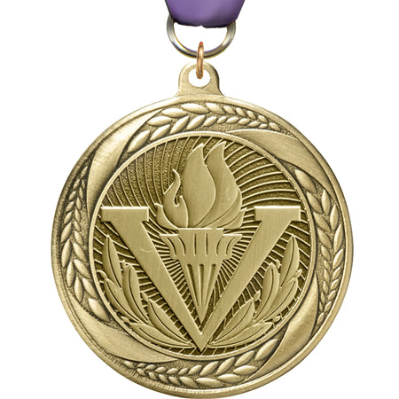 2.25" Victory Laurel Wreath Medal [MM2S-19]