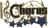 5 Star Music Award Pins- Chorus [P5STR-CHS]