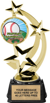 Spinning Color Insert Trophy on Synthetic Regal Base [TRGi-P63]