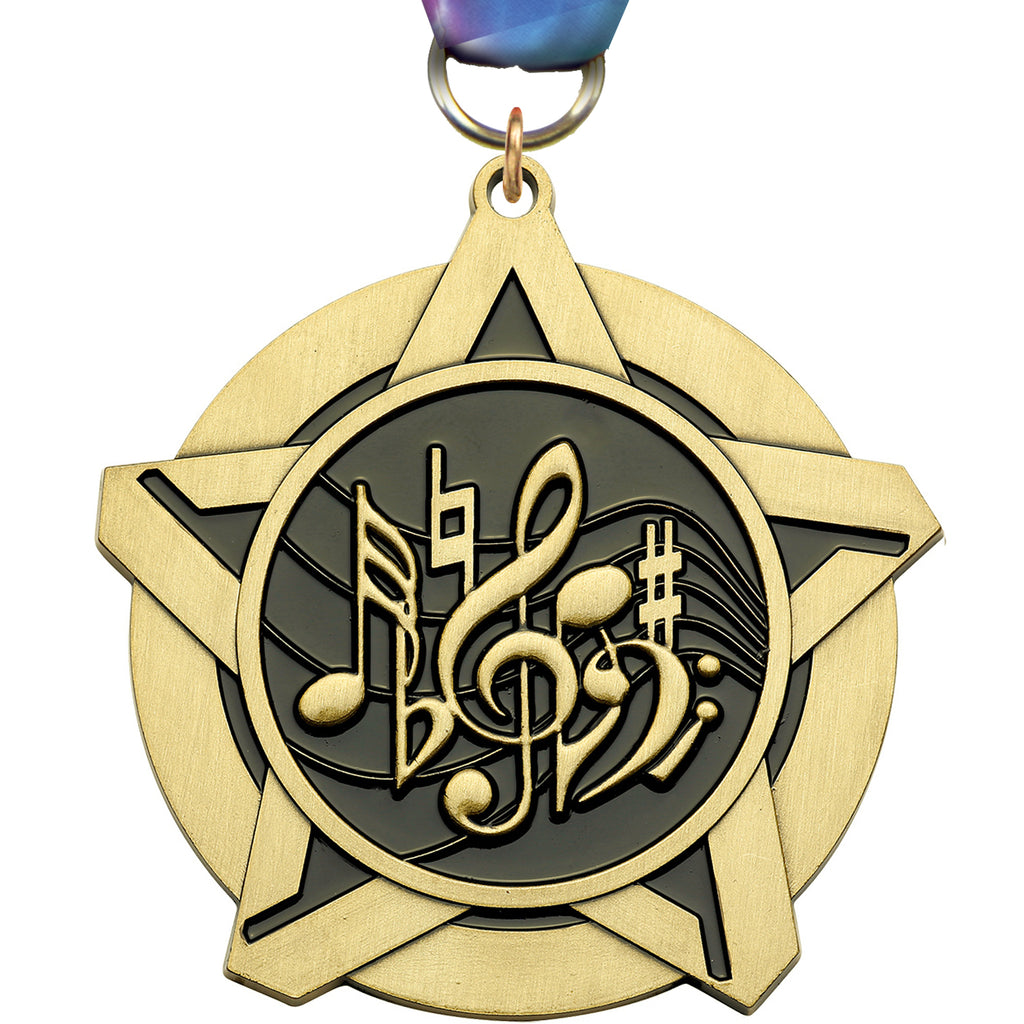 2.25" Music Dynastar Medal [MPDSTR-MC]
