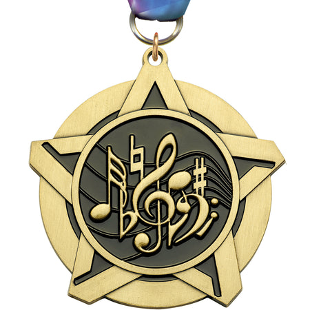 2.25" Music Dynastar Medal [MPDSTR-MC]