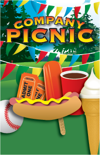 Company Picnic Plaque Insert [BBP-2326]