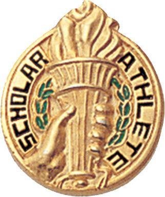 Scholar Athlete Enameled Pin [PCM-KN-435]