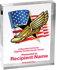 Track Vibrix Acrylic Award [A34BV-TK]