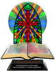 Stained Glass Religion Colorix-T Acrylic Trophy- 8.25 inch [TACR8-RL2-Q]