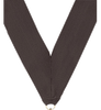 7/8 x 30 in. Black Neck Ribbon [NKRB-1068]