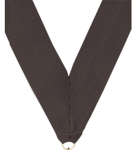 7/8 x 30 in. Black Neck Ribbon [NKRB-1068]