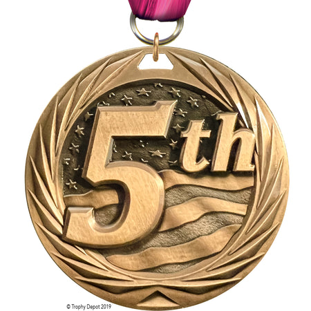 5th 1.75 inch Blade 3D Diecast Medal [MBD1-5TH]