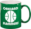 LazerMug Round Ceramic Mug- Green [LMRD11-GRN]
