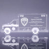 Ambulance Acrylic Award - 11 inch [AAMB7511-Q]