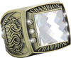 Championship Ring with Clear Center Stone- Gold [RGSJ-G-CHMP-CLR]